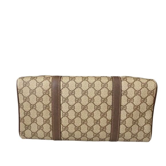 GUCCI Sherry Line Pvc Leather Boston Handbag 👜 - Picture 14 of 17